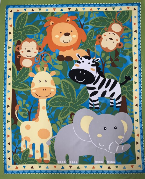 Zoo Animals Weighted Blanket