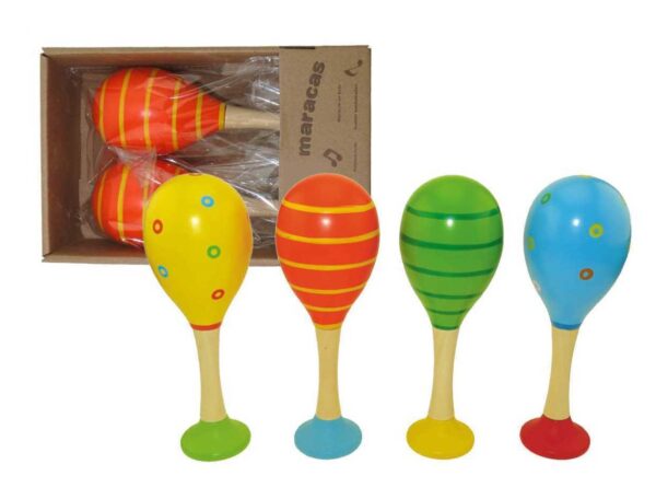 New Pattern Maracas With Base